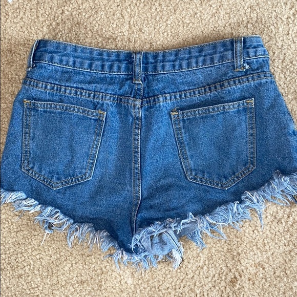 shein denim shorts! - Picture 3 of 8